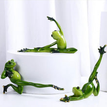 Charger l&#39;image dans la galerie, Yoga Frog Figurines
