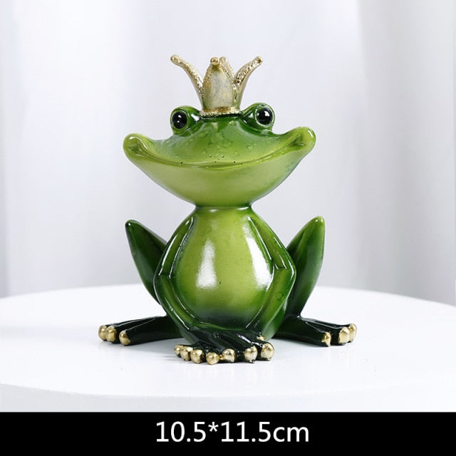 Yoga Frog Figurines