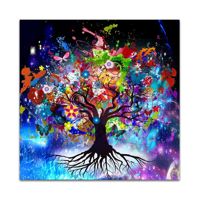 Abstract Tree of Life – Mantra Zen