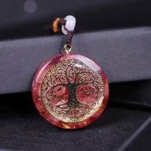 Load image into Gallery viewer, Rose Tree Of Life Necklace

