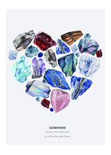 Charger l&#39;image dans la galerie, Watercolor Crystals Painting
