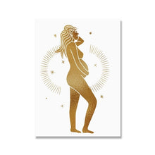 Charger l&#39;image dans la galerie, Golden Celestial Woman Poster
